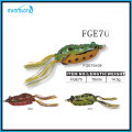 Señuelo Vavid Color Frog con señuelos de pesca con ojos 3D